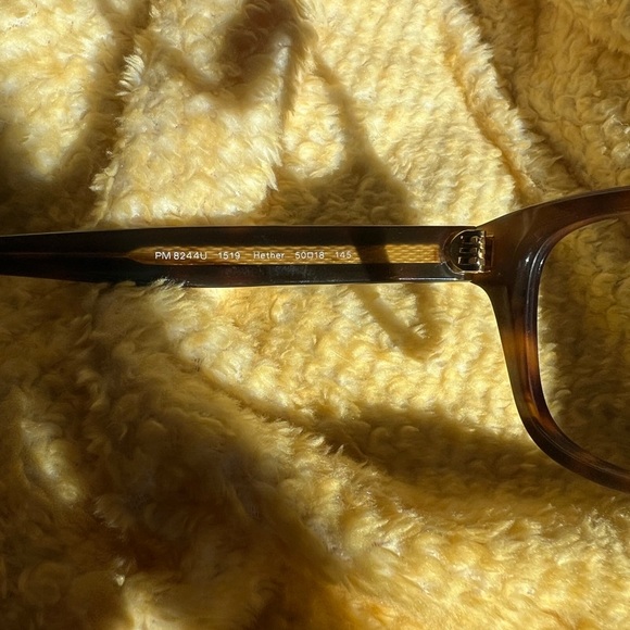 Paul Smith Hether Eyeglasses Hand Made in Italy Brown Tortoise Shell - Picture 5 of 9